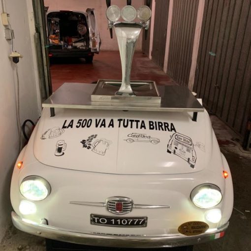 La 500 va a tutta birra - STILE500  Ricambi Fiat 500 d'epoca - Gadget Fiat  500 d'epoca - Ricambi Auto - Stampaggio e Assemblaggio Lamierati - Pièces Fiat  500, Parts Fiat 500 - Torino